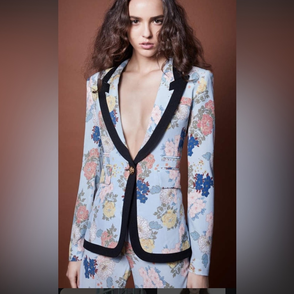 Smythe floral blazer
